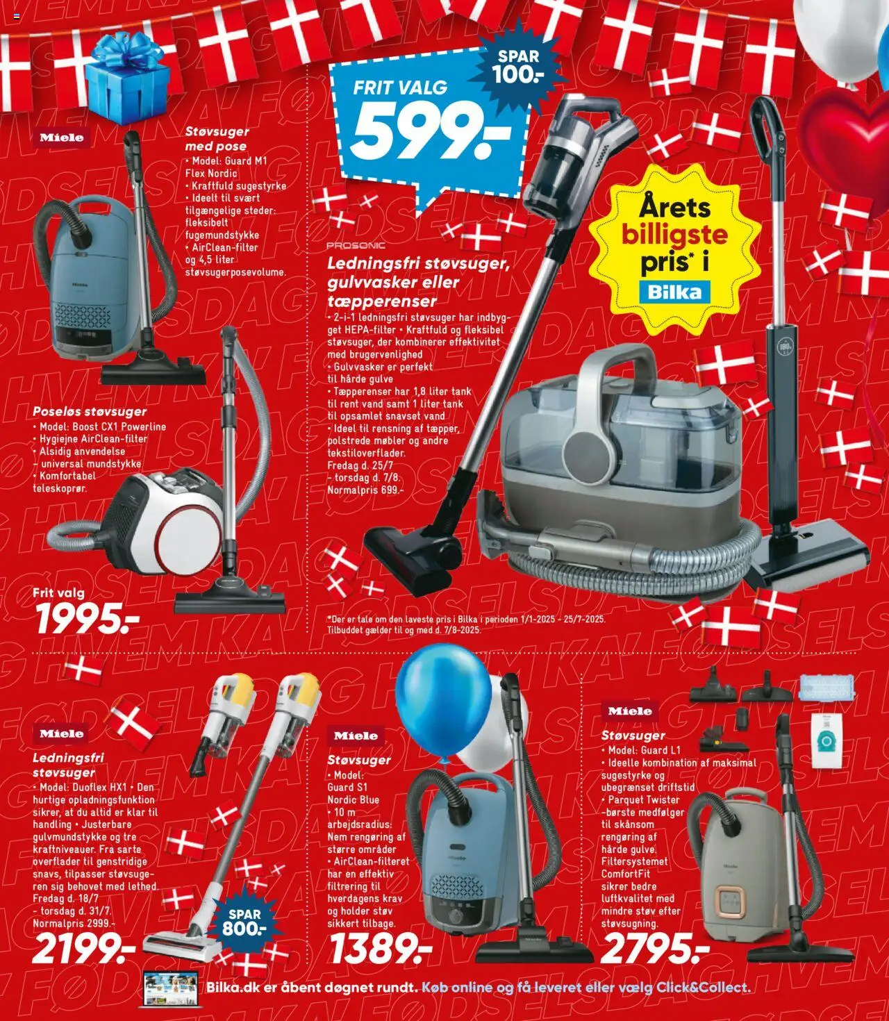 Bilka Tilbudsavis gyldig fra 25.07.2025 | Side: 23 | Produkter: Børste, Støvsuger