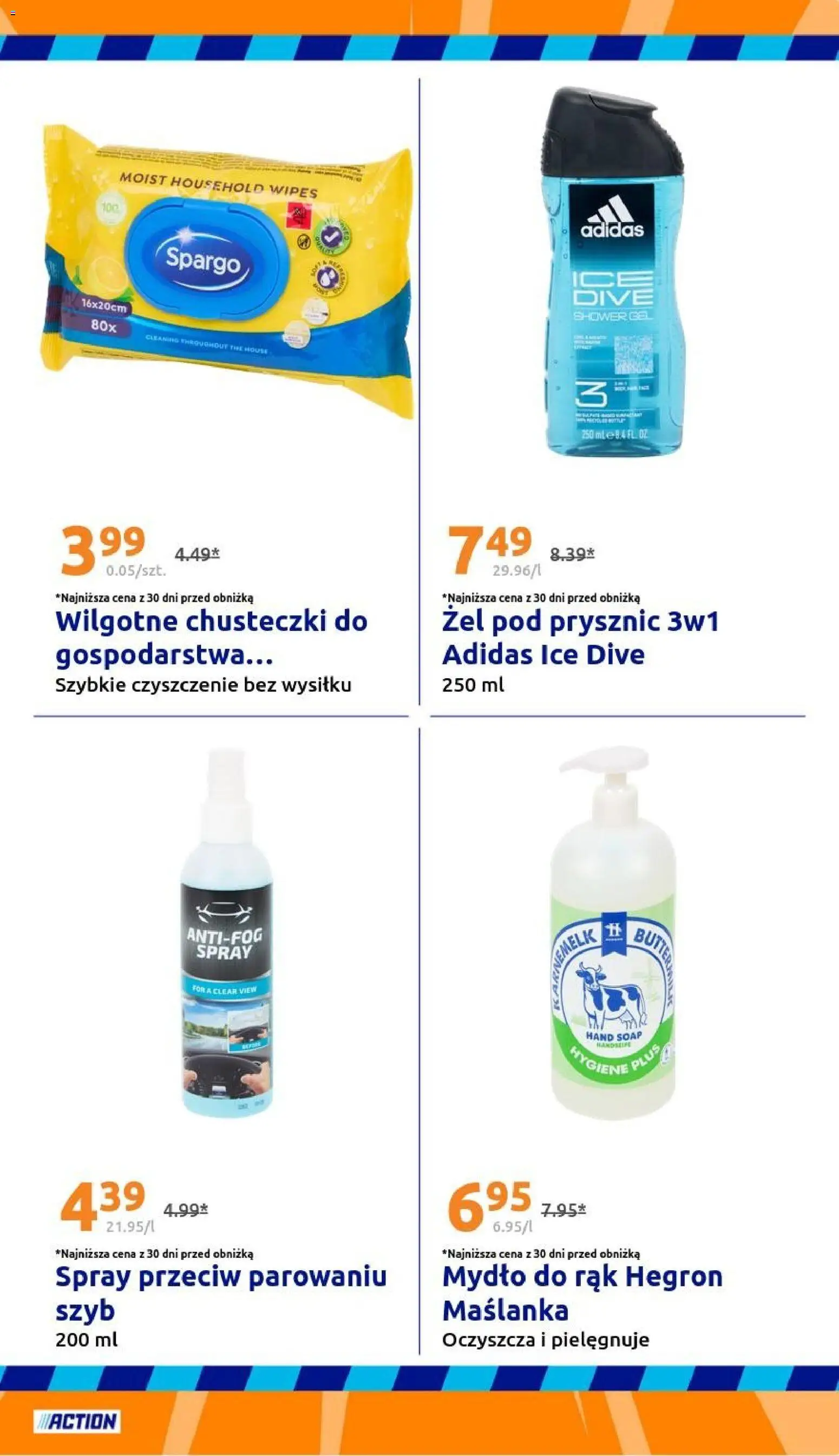 Action Gazetka od 31.12.2025 | Strona: 19 | Produkty: Maślanka, Prysznic, Mydło, Żel pod prysznic