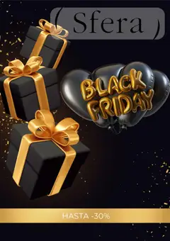 Vista previa Sfera Black Friday válido desde el 26.11.2025