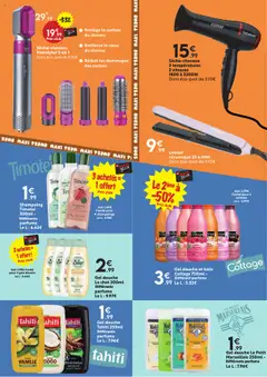  | Page: 18 | Produits: Shampoing, Lisseur, Gel douche, Douche