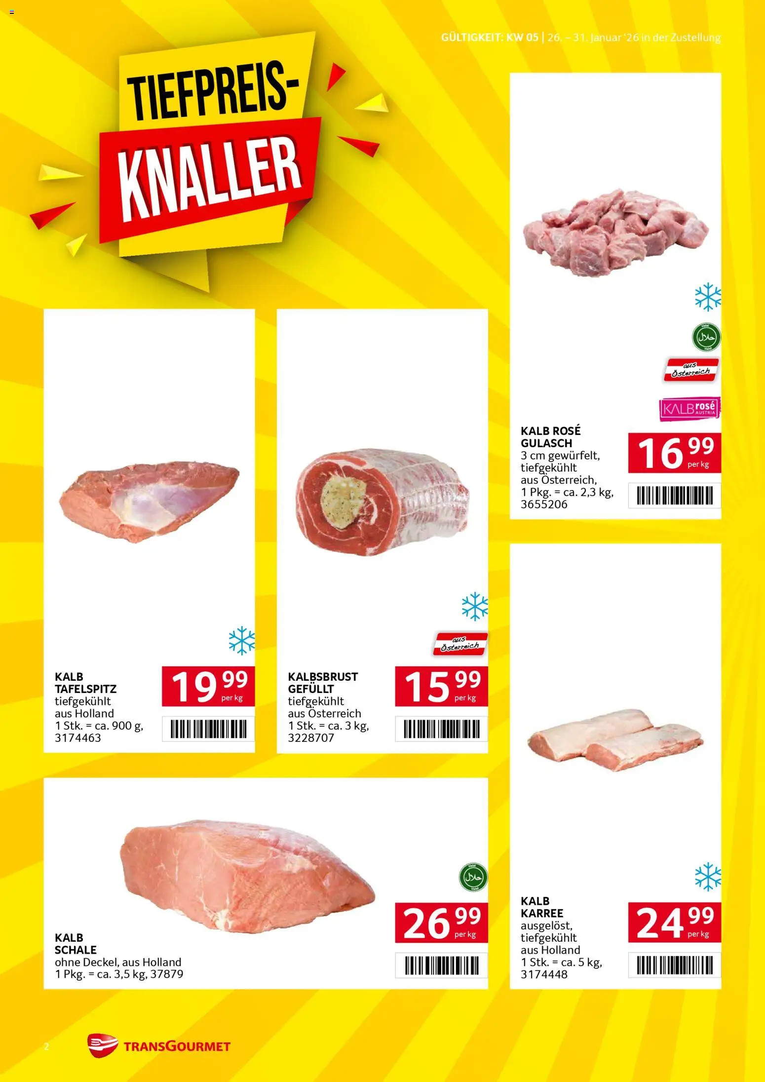 Transgourmet Zustellaktion gültig ab 26.01.2026 | Seite: 2