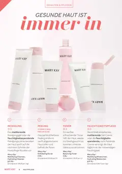 Mary Kay Katalog - gültig ab dem 16.07.2025 | Seite: 8 | Produkte: Toner, Creme, Peeling