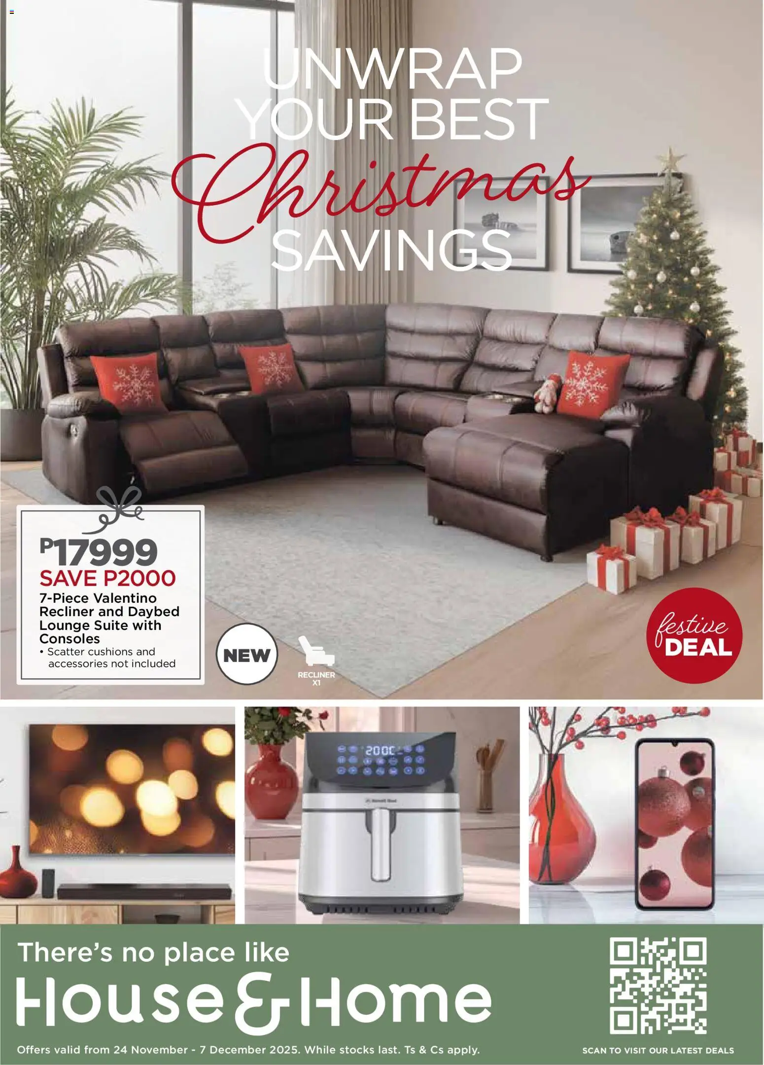 New House and Home catalogue – valid from 24.11.2025 | Page: 5 | Products: Lounge suite