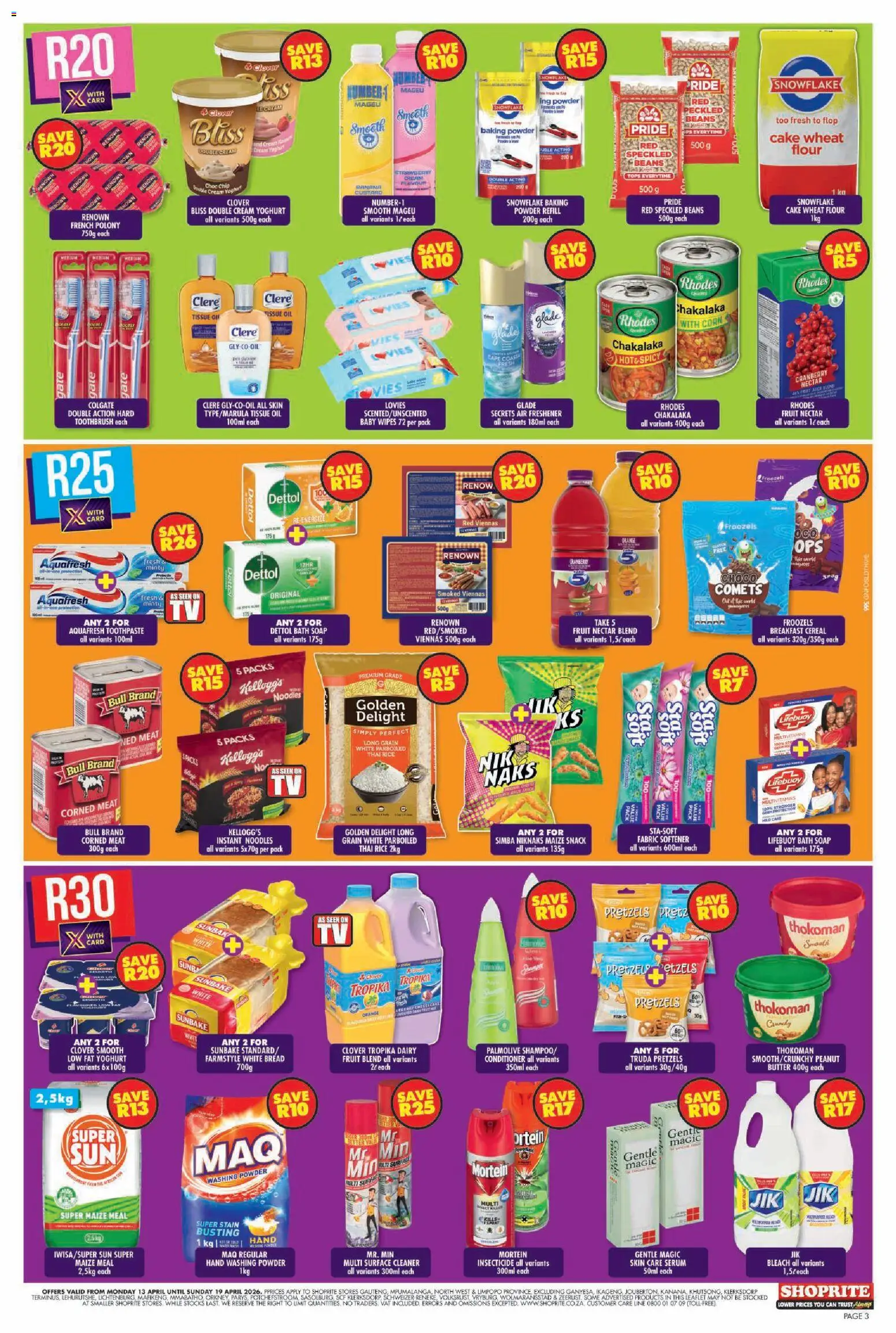 New Shoprite catalogue – valid from 13.04.2026 | Page: 3