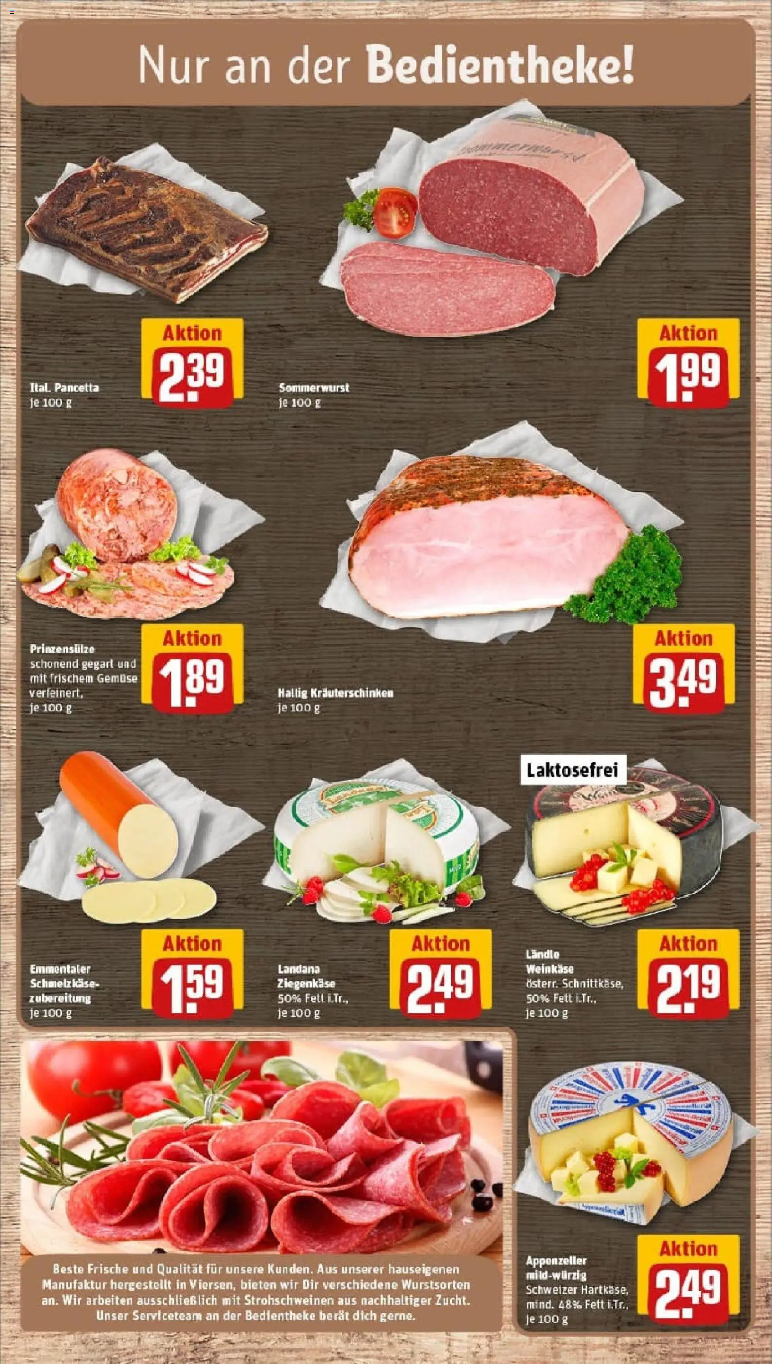 Rewe prospekt Mönchengladbach / Wickrath	 – gültig ab 26.10.2025 | Seite: 11 | Produkte: Ziegenkäse, Gemüse