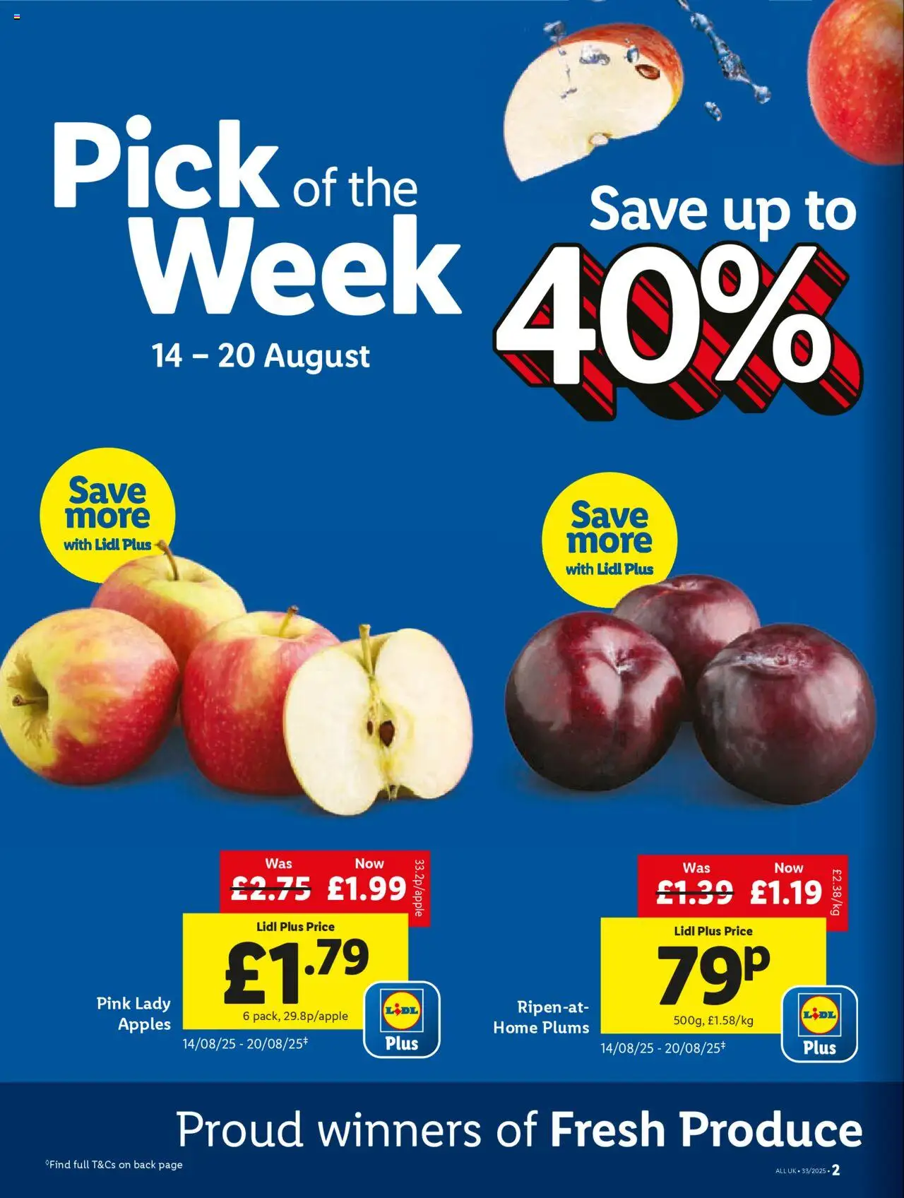  | Page: 2 | Products: Apples, Plums