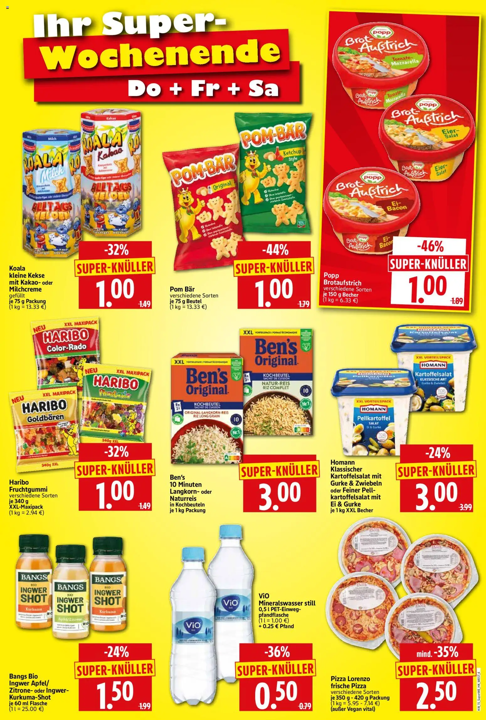 HERKULES - Sonderbeilage – gültig ab 09.04.2026 | Seite: 4 | Produkte: Milch, Eier, Pizza, Ketchup