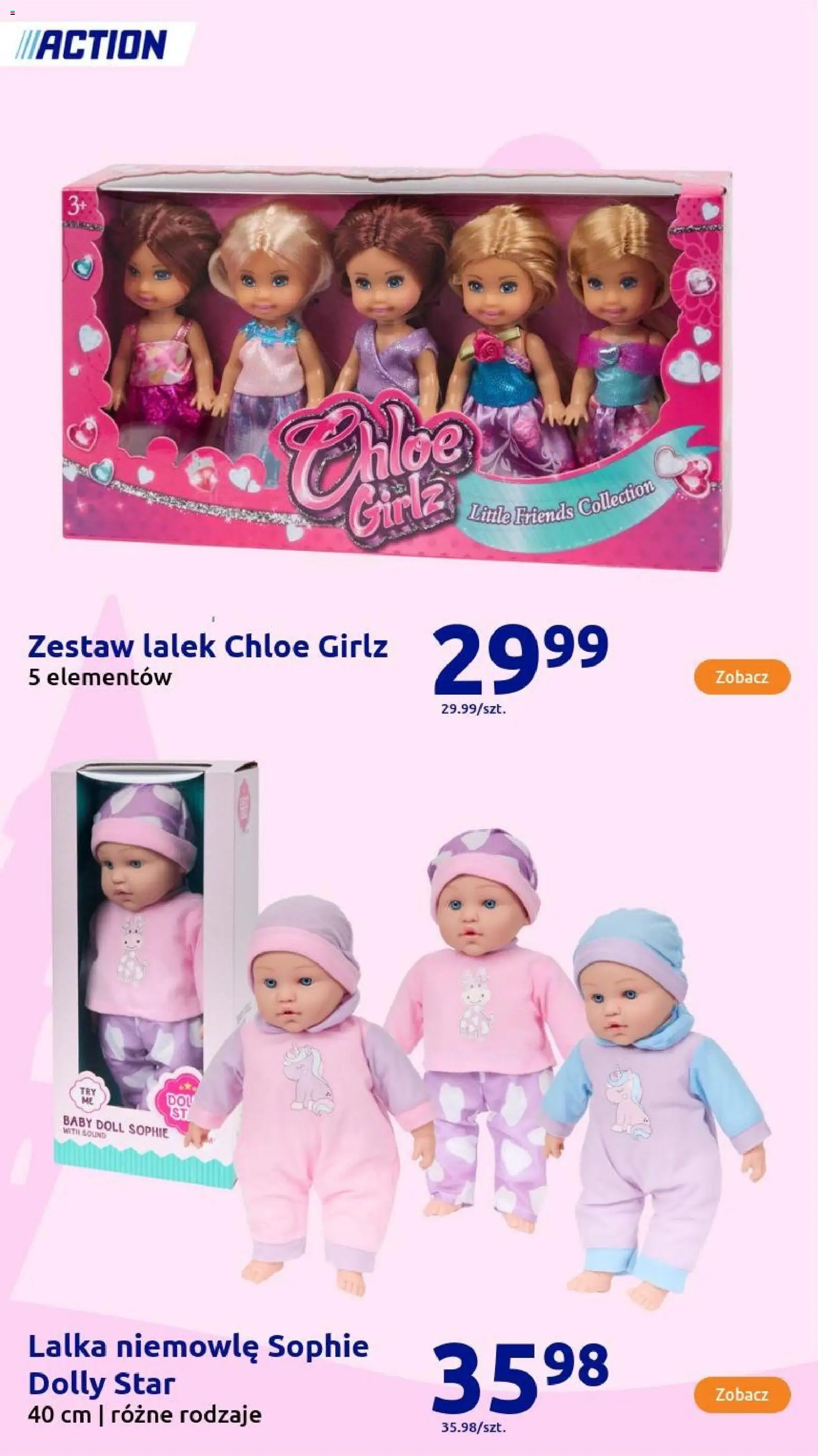 Action Gazetka - Presents od 29.10.2025 | Strona: 37 | Produkty: Lalka