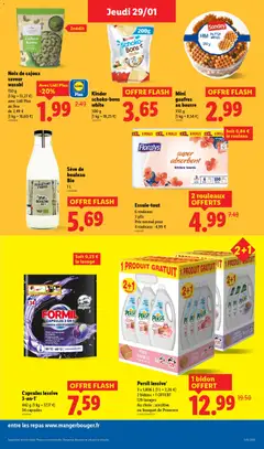 LIDL - Prévisualisation de Mini gaufres au beurre, 350 g valide à partir de 29.01.2026 | Page: 19