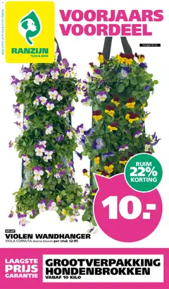 Ranzijn folder - Voorbeeld van een folder van Ranzijn, geldig van 08.03.2026
