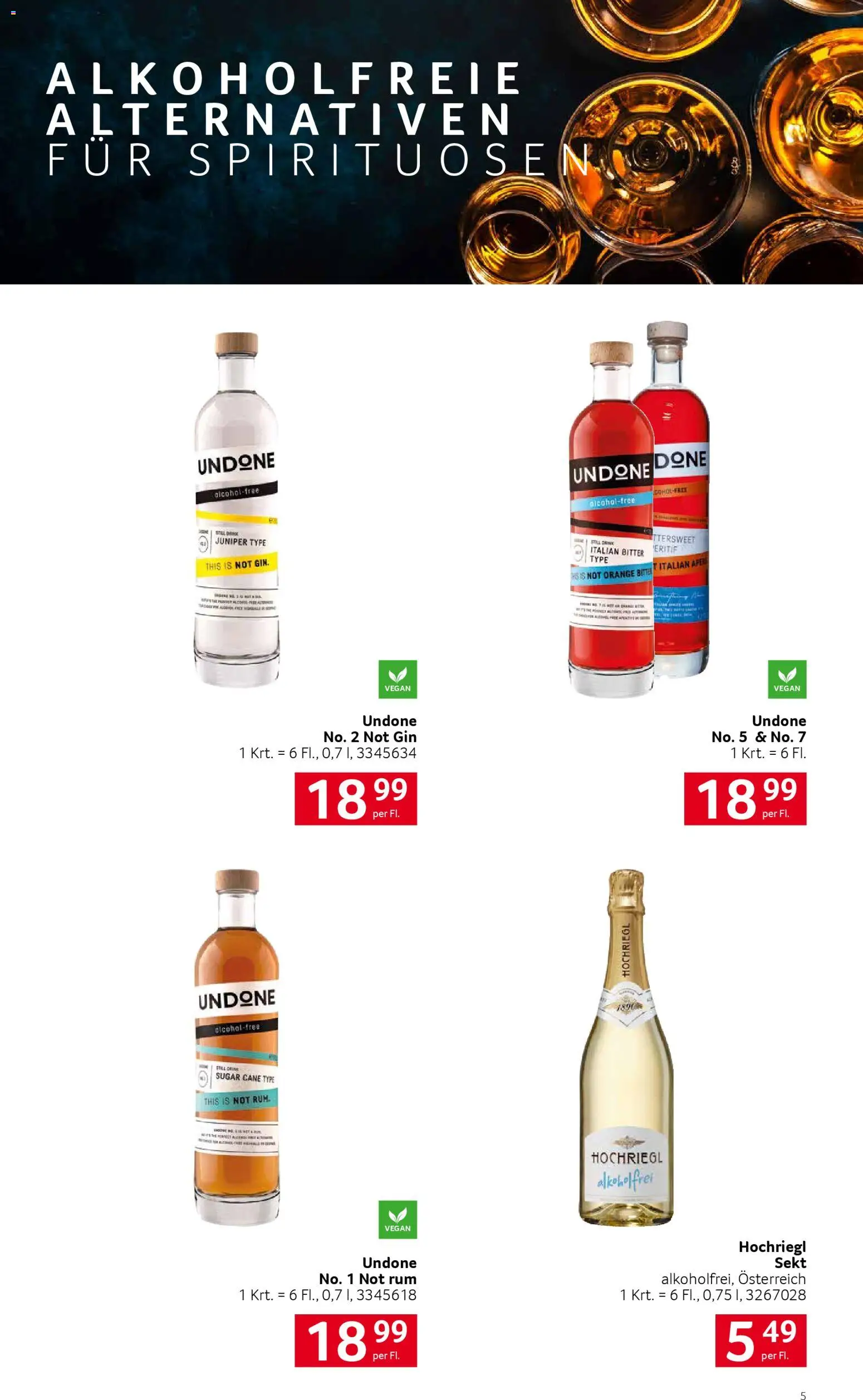 Transgourmet  Getränke alkoholfrei gültig ab 29.12.2025 | Seite: 5 | Produkte: Gin