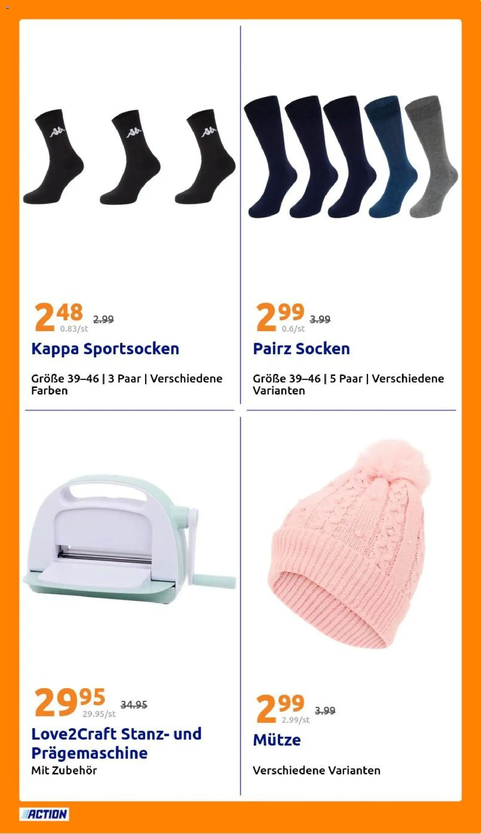 Action Flugblatt gültig ab 12.11.2025 | Seite: 25 | Produkte: Socken