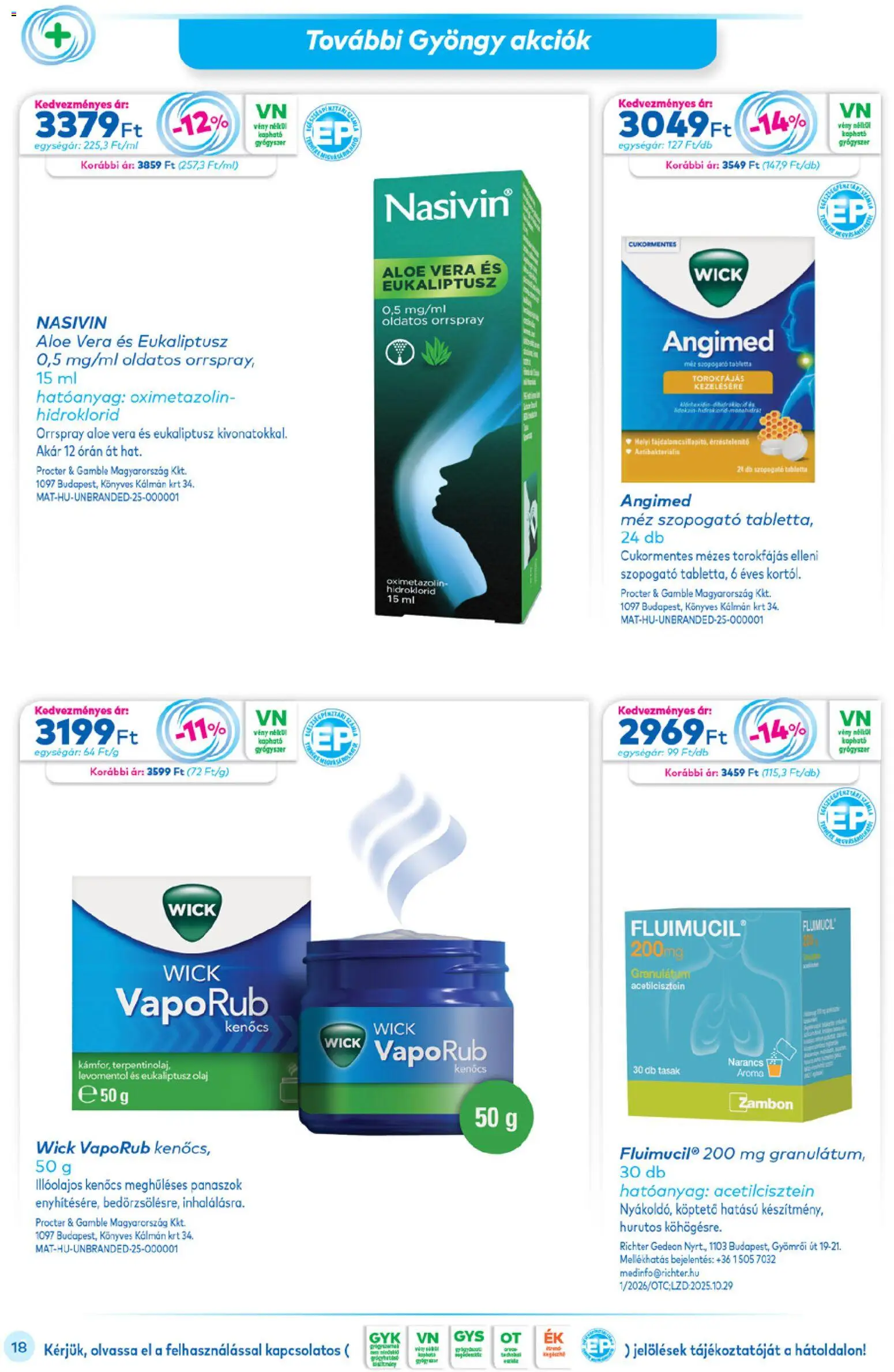 Gyöngy Patikák akciós ujság - amely érvényes a következő dátumtól: 01.01.2026 | Oldal: 18 | Termékek: Méz, Aloe vera, Olaj, Narancs