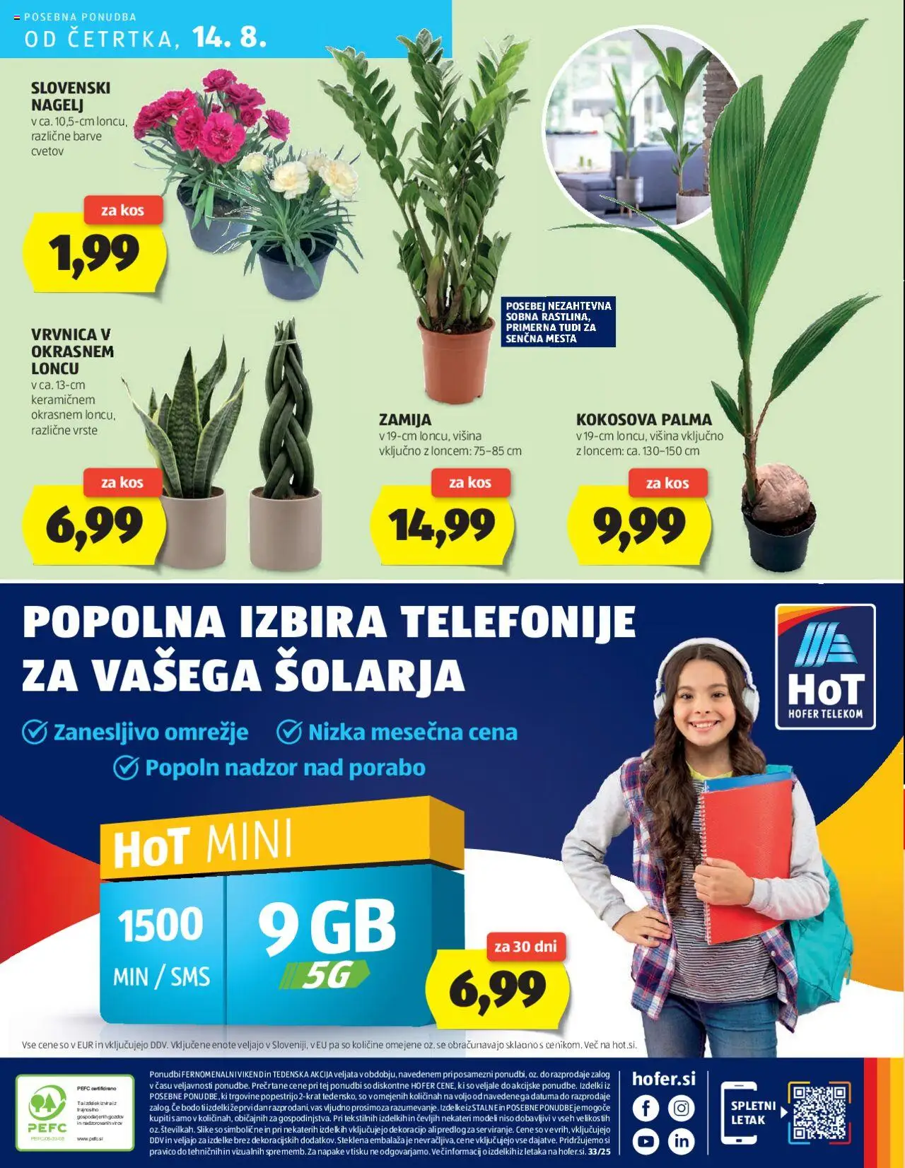 Hofer katalog │ velja od 07.08.2025 | Stran: 32 | Izdelki: Kos