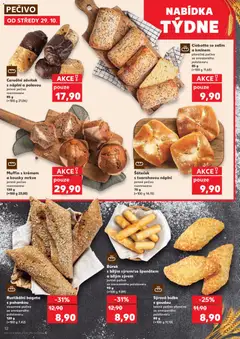 Náhled letáku Ciabatta se zelím a kmínem, pšeničné pečivo ze zmrazeného polotovaru 85 g od 29.10.2025 | Strana: 12