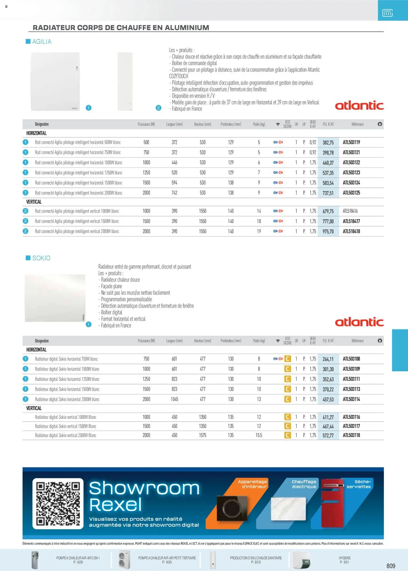 {H1} | Page: 21 | Produits: Poids, Radiateur