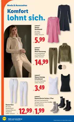 Lidl Flugblatt ab 19.02.2026 gültig | Seite: 20 | Produkte: Hose