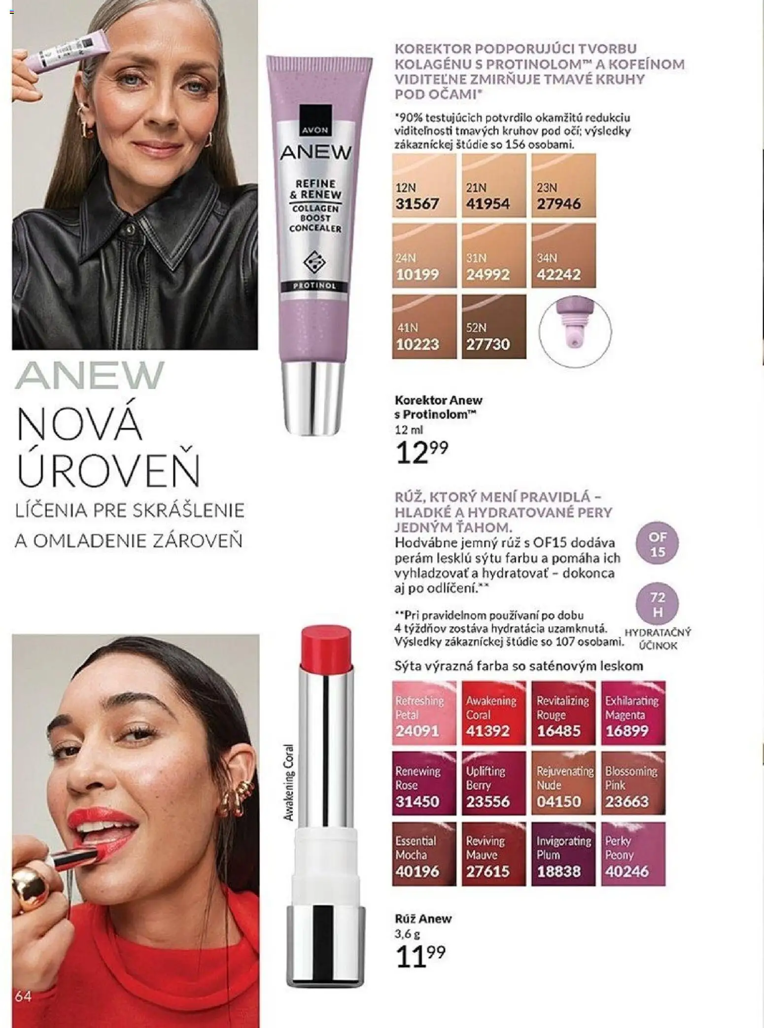 Nové Avon akcie – leták je platný od 01.12.2025 | Strana: 64 | Produkty: Korektor
