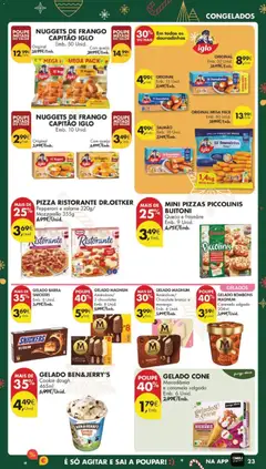 Pré-visualização GELADO MAGNUM Amêndoas/ Chocolate branco e morango, Emb. 4 Unid. válido de 09.12.2025 | Página: 29 | Produtos: Gelado, Pizza, Peixe, Nuggets