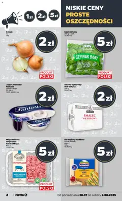 Netto gazetka - Spożywcza od 28.07.2025 | Strona: 2