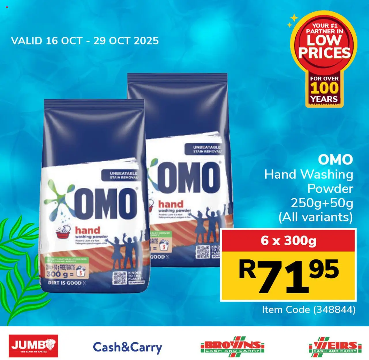 New Jumbo catalogue – valid from 16.10.2025 | Page: 4 | Products: Powder, Washing powder