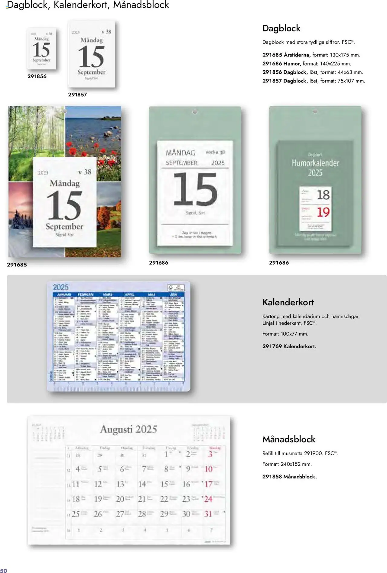 Lyreco reklamblad aktuell från 27.08.2024 | Sida: 50 | Produkter: Linjal, Set, Kartong, Musmatta