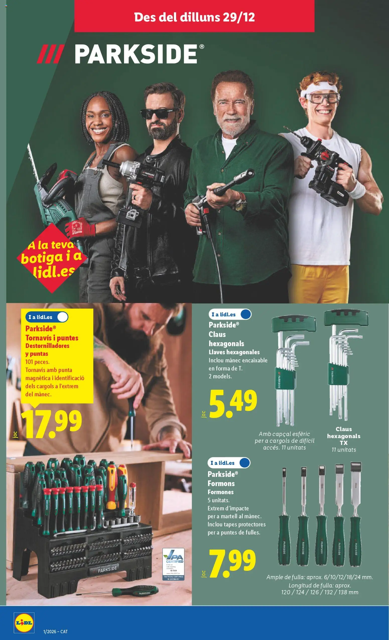 Lidl folleto de bazar │ válido desde el 29.12.2025 | Página: 8