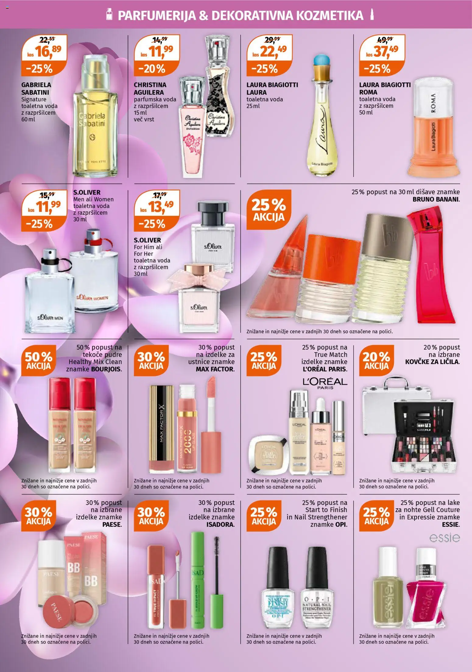 Novi Müller katalog ponudbe – veljaven od 05.01.2026 | Stran: 2 | Izdelki: Dekorativna kozmetika, Kos, Voda, Toaletna voda