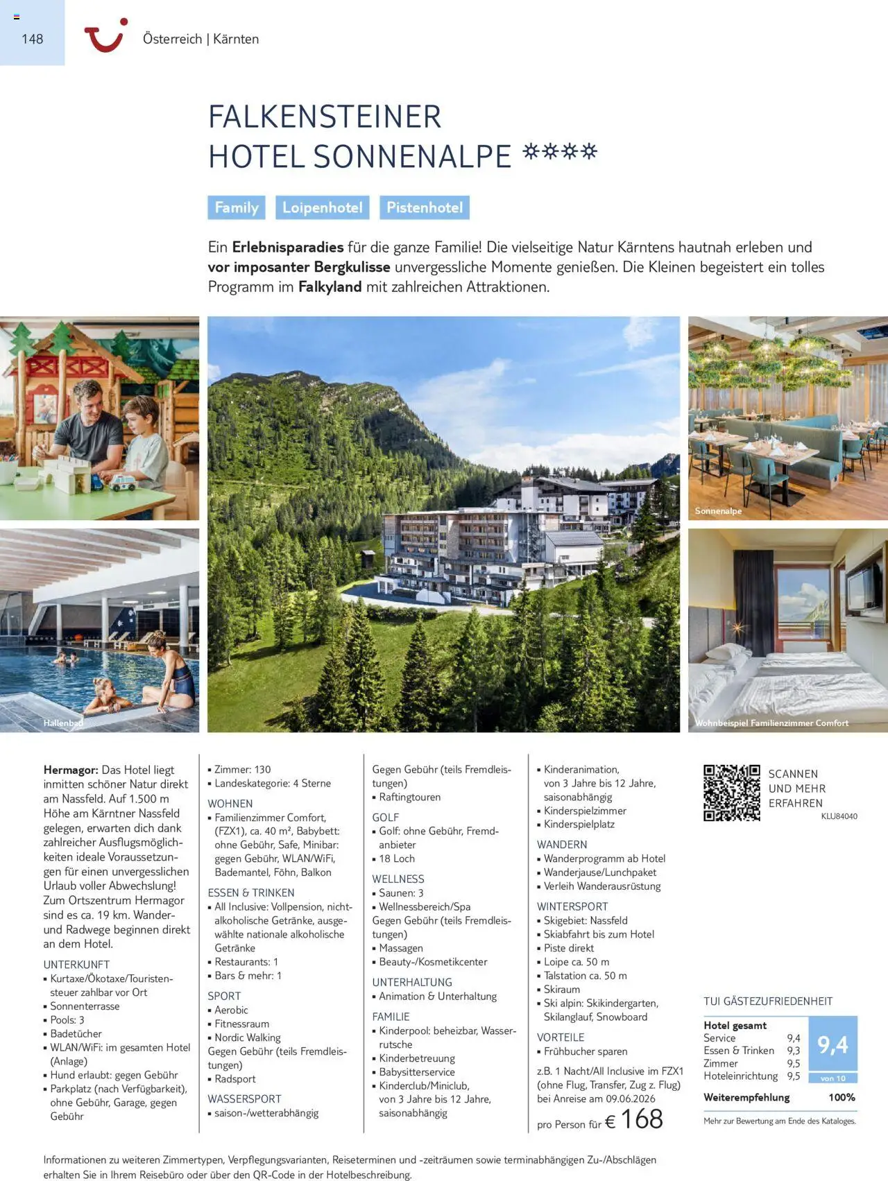 TUI Urlaub mit eigener Anreise 2025/26 – gültig ab 01.11.2025 | Seite: 148 | Produkte: Walking, Ski, Wasser, Snowboard