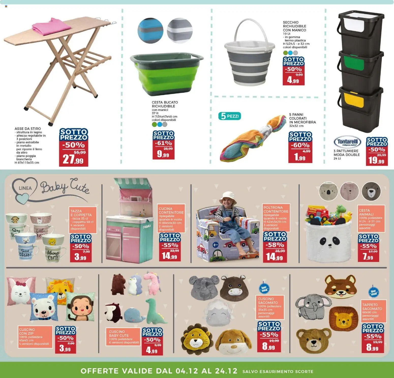 Volantino Happy Casa del 04.12.2025 | Pagina: 8 | Prodotti: Contenitore, Cuscino, Poltrona, Tappeto