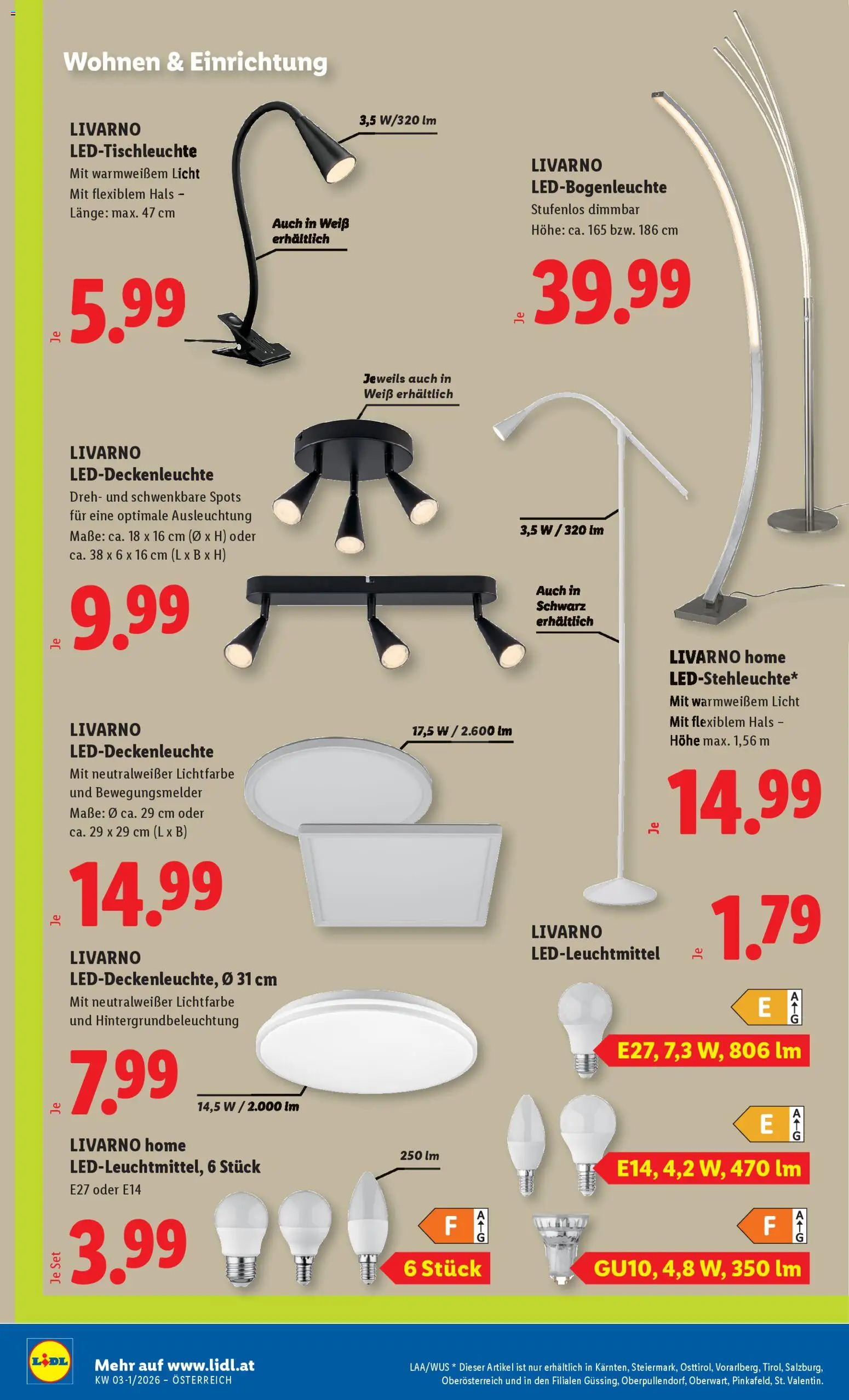 Lidl Flugblatt - Altenmarkt im Pongau, St. Johann im Pongau, Zell am See gültig ab 08.01.2026 | Seite: 30