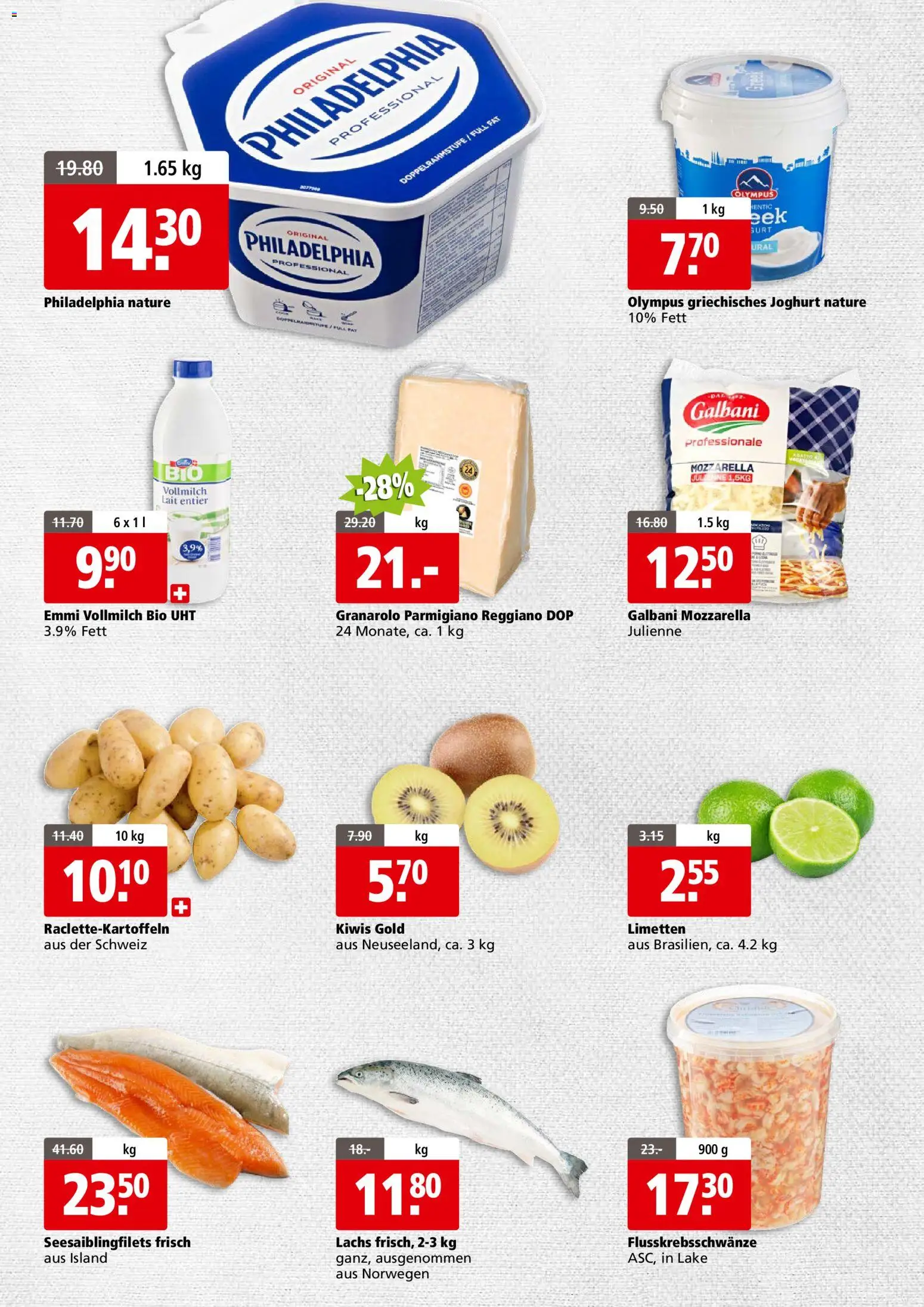 Aligro Aktionen Business Schlieren, Gossau SG, Frauenfeld, Rapperswil-Jona, Sargans, Bern, Brüttisellen, Pratteln, Emmen, Spreitenbach – gültig ab 16.02.2026 | Seite: 2 | Produkte: Griechisches joghurt, Joghurt, Lachs