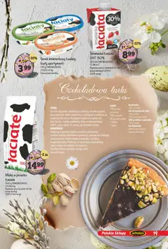 Pogląd oferty "Arhelan gazetka - Smaki Wielkanocy" - ważna od 20.03.2026 | Strona: 19 | Produkty: Czekoladowa, Mleko w proszku, Ciasto, Mleka
