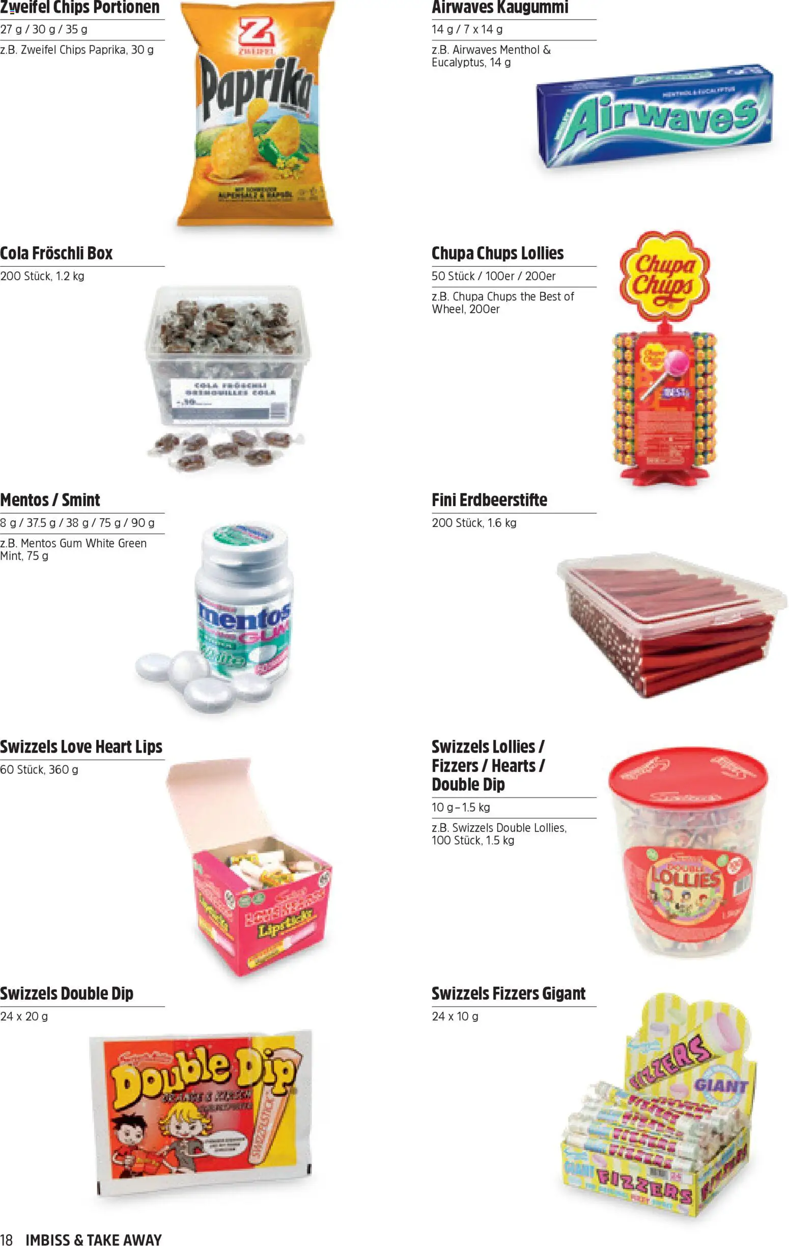 TopCC aktionen Imbiss & Take Away – gültig ab 31.03.2026 | Seite: 18 | Produkte: Box, Chips