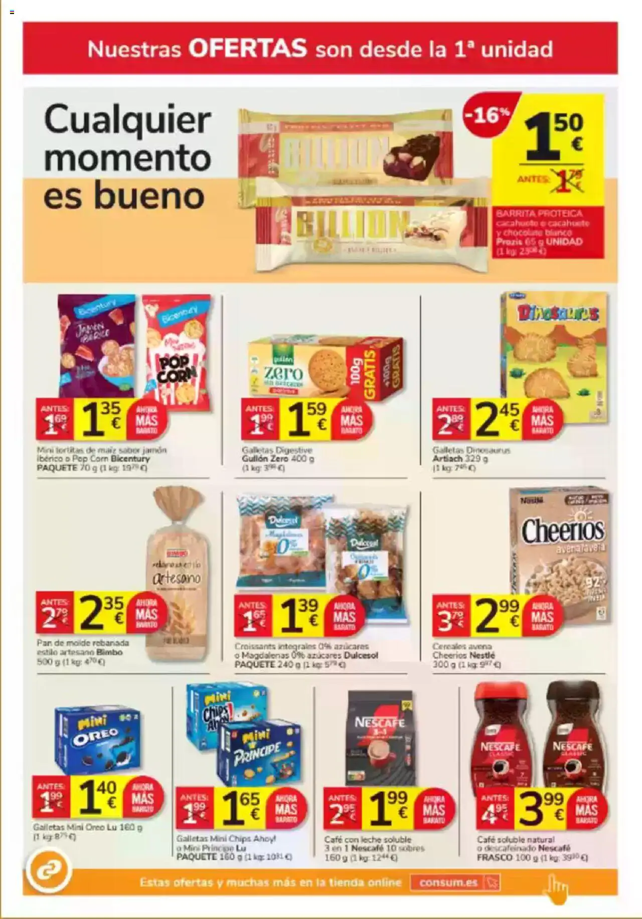 Consum folleto │ válido desde el 29.05.2025 | Página: 4 | Productos: Jamón ibérico, Café, Chocolate, Galletas