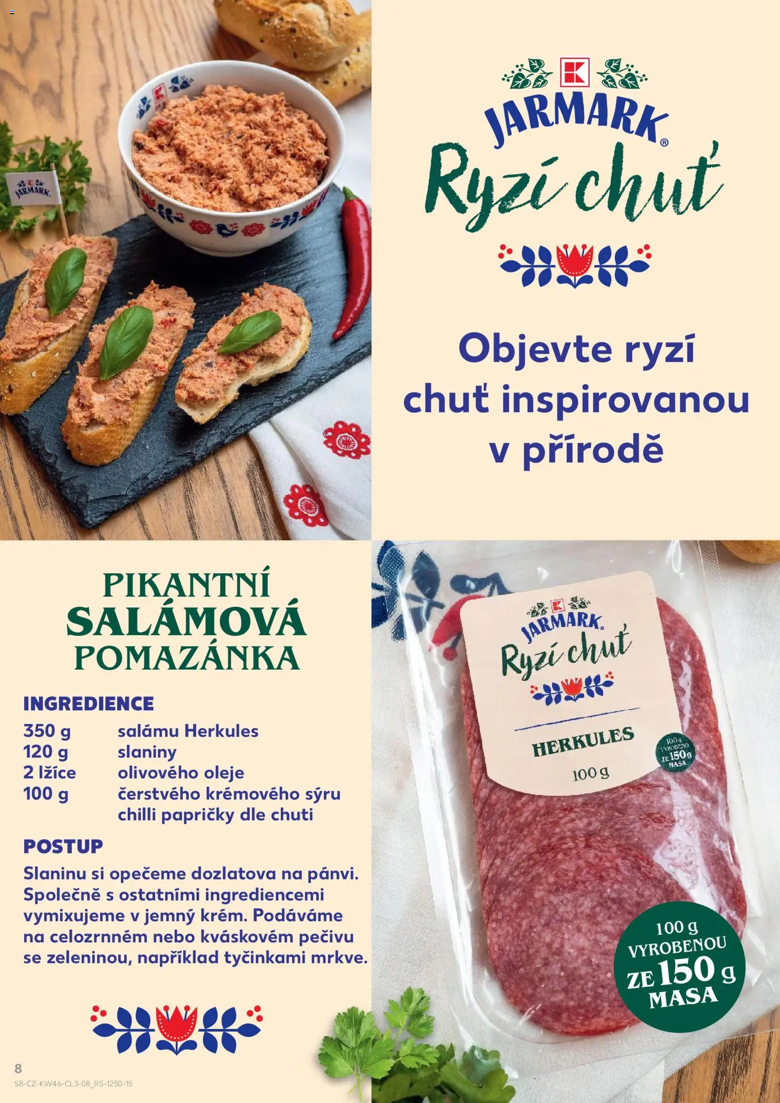Kaufland leták - Kolín od 13.11.2025 | Strana: 8 | Produkty: Oleje, Lžíce, Rýži, Pomazánka