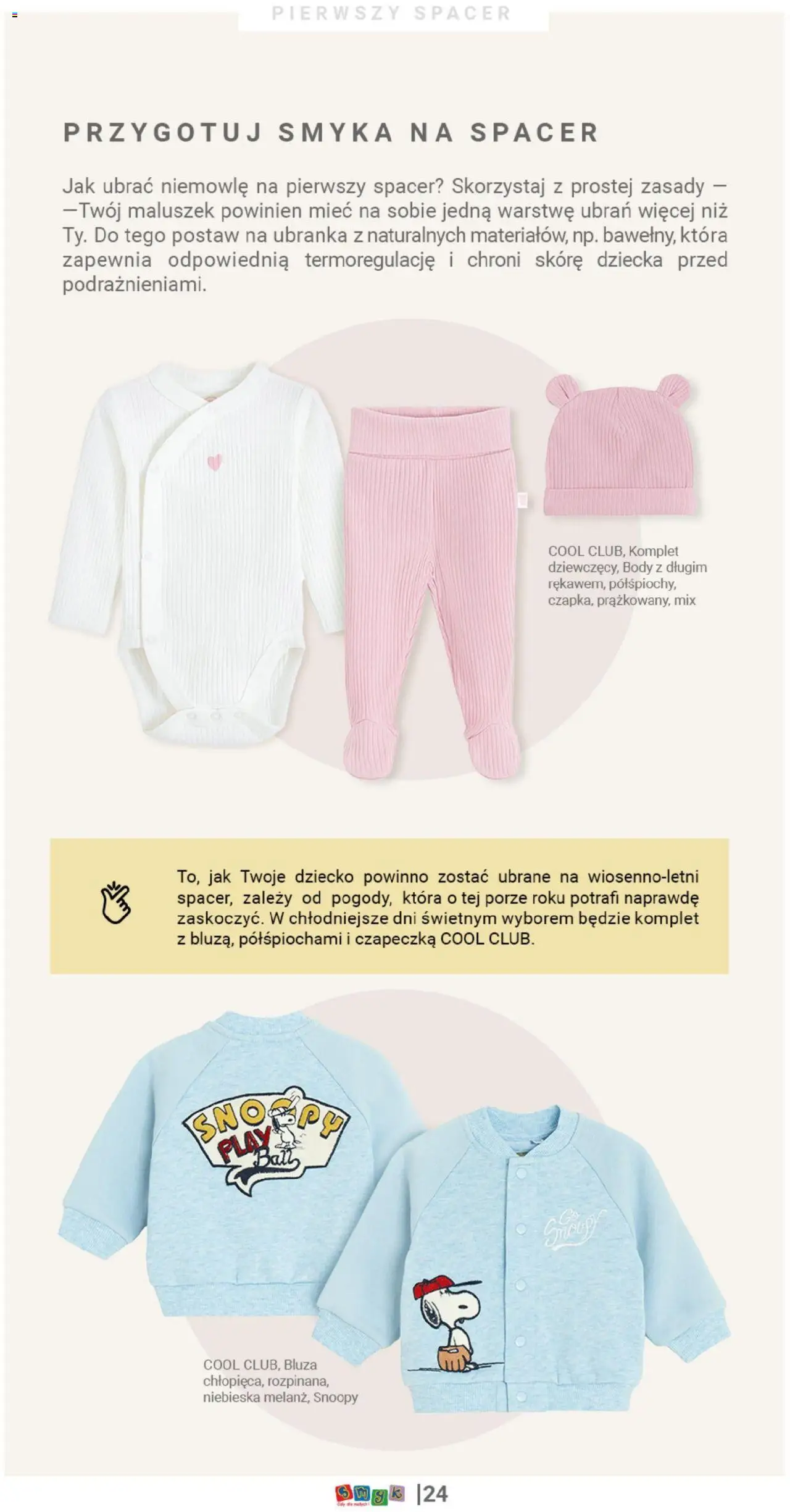 Smyk Gazetka - Welcome Little One od 24.04.2025 | Strona: 24 | Produkty: Body