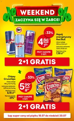 Pogląd oferty "Żabka Gazetka - Weekendowe promocje" - ważna od 18.07.2025