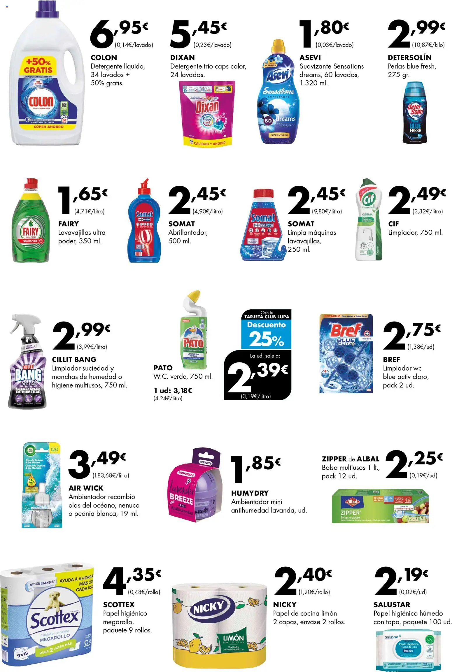 Lupa Supermercados folleto │ válido desde el 23.04.2026 | Página: 15 | Productos: Detergente, Bolsa, Cocina, Lavavajillas