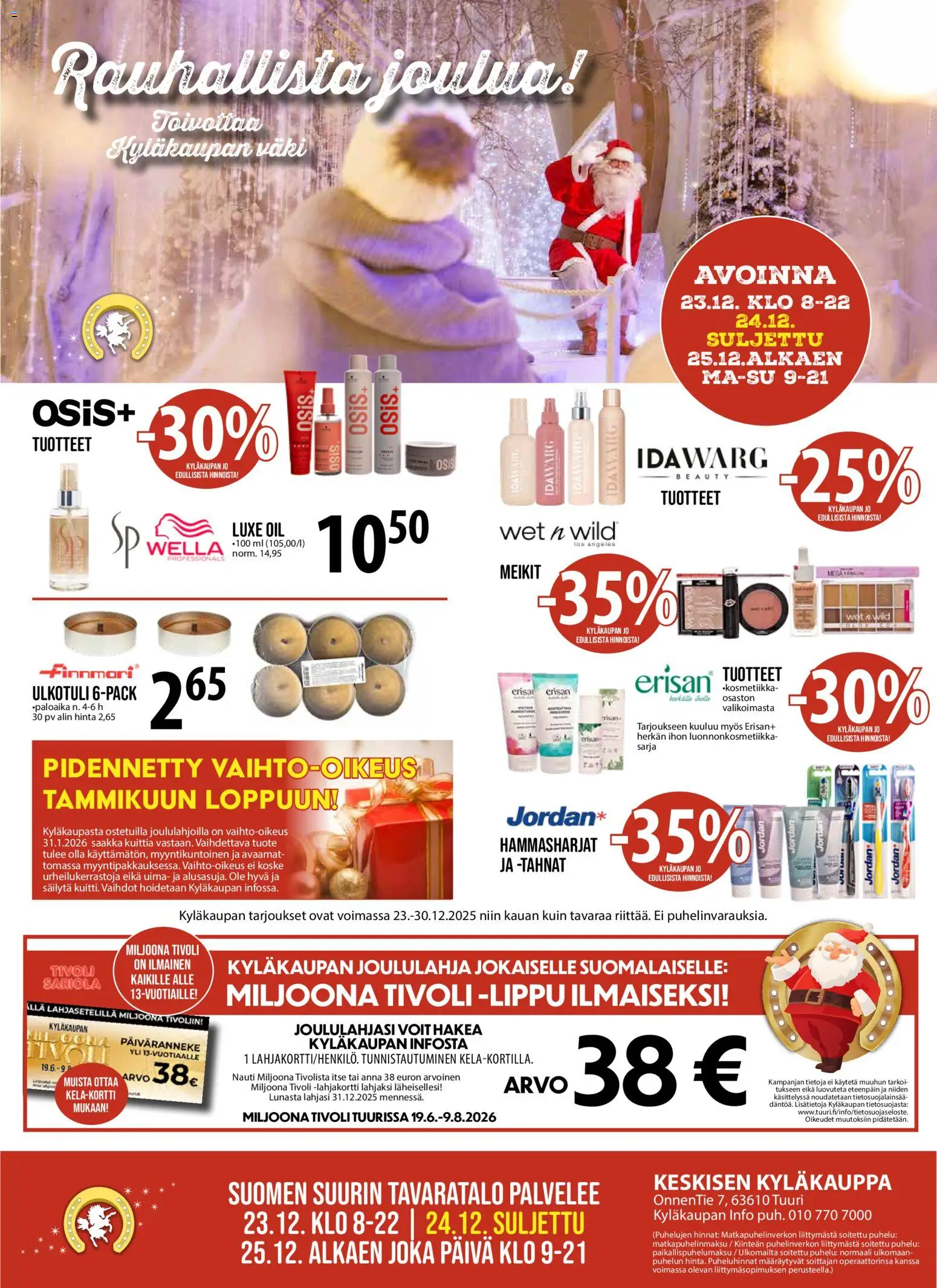 Tuuri tarjoukset – voimassa 23.12.2025 alkaen | Sivu: 1
