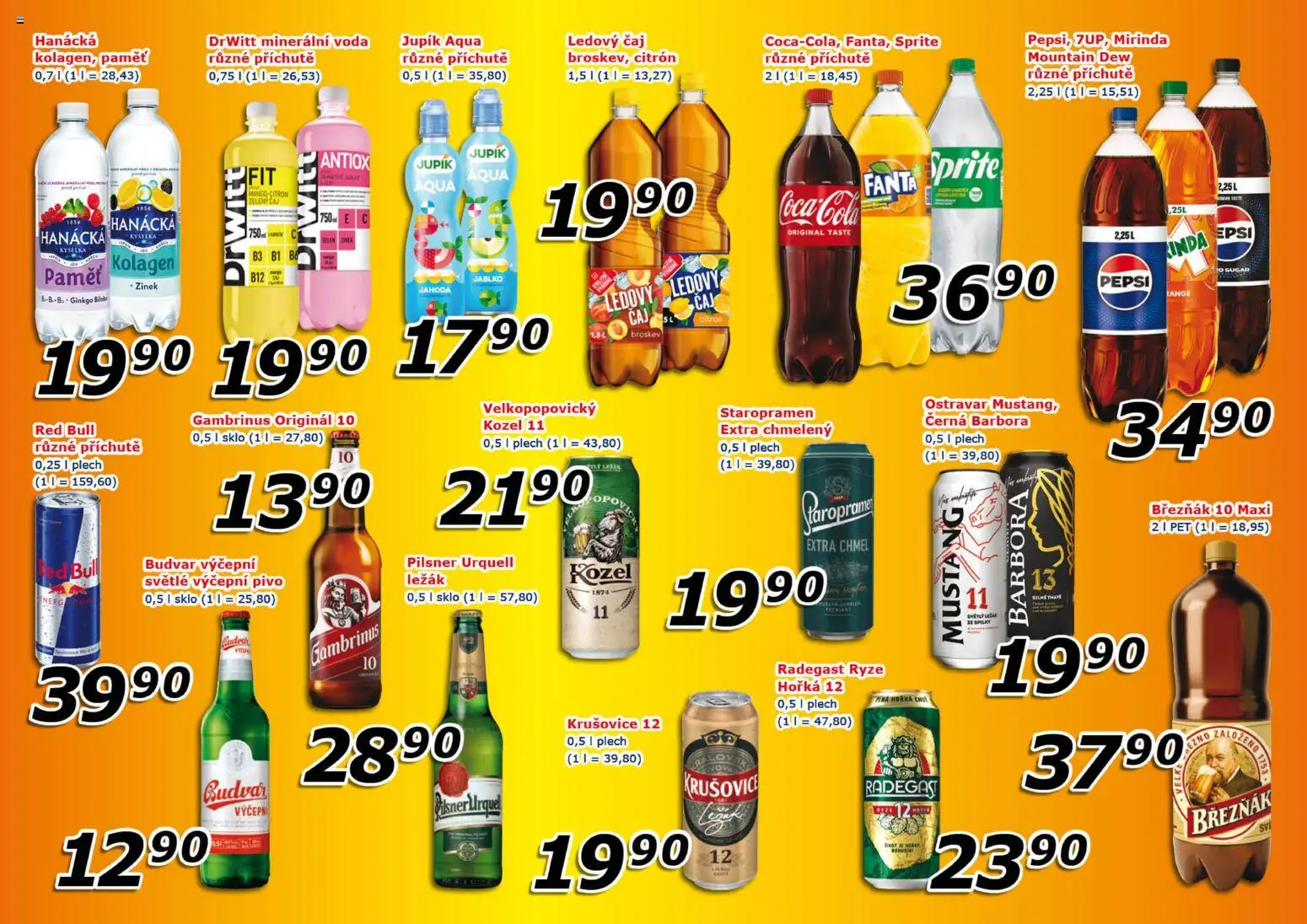 Eso market leták od 21.01.2026 | Strana: 7 | Produkty: Březňák, Čaj, Mountain Dew, Kolagen