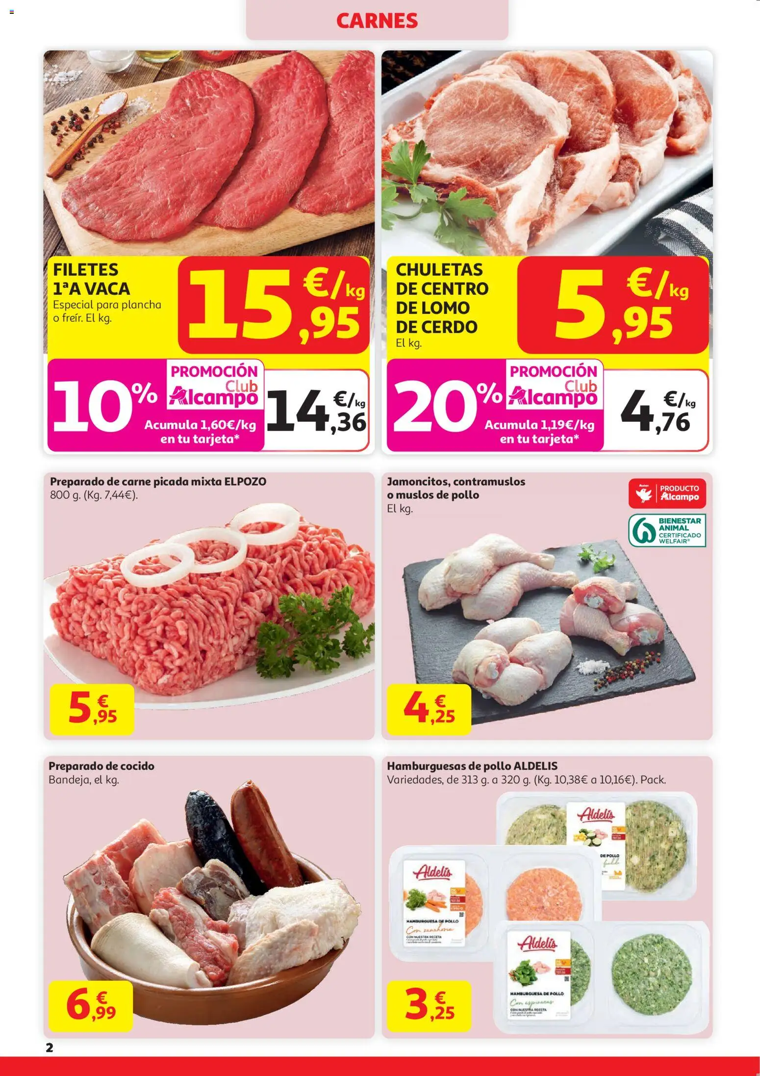 Alcampo - HG Catalan  │ válido desde el 29.12.2025 | Página: 2 | Productos: Cerdo, Plancha, Σοκολατούχο γάλα