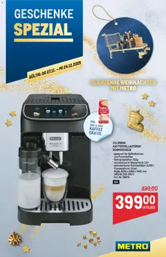Metro Geschenke Spezial ab 27.11.2025 gültig