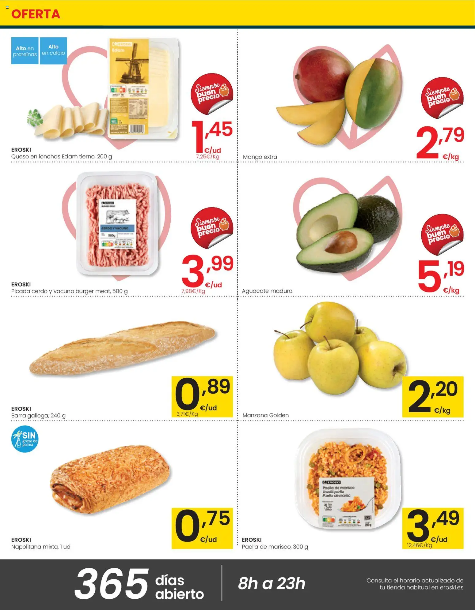 Eroski - Quieres ahorrar conmigo │ válido desde el 26.03.2026 | Página: 2 | Productos: Queso, Cerdo, Manzana, Ρούτερ