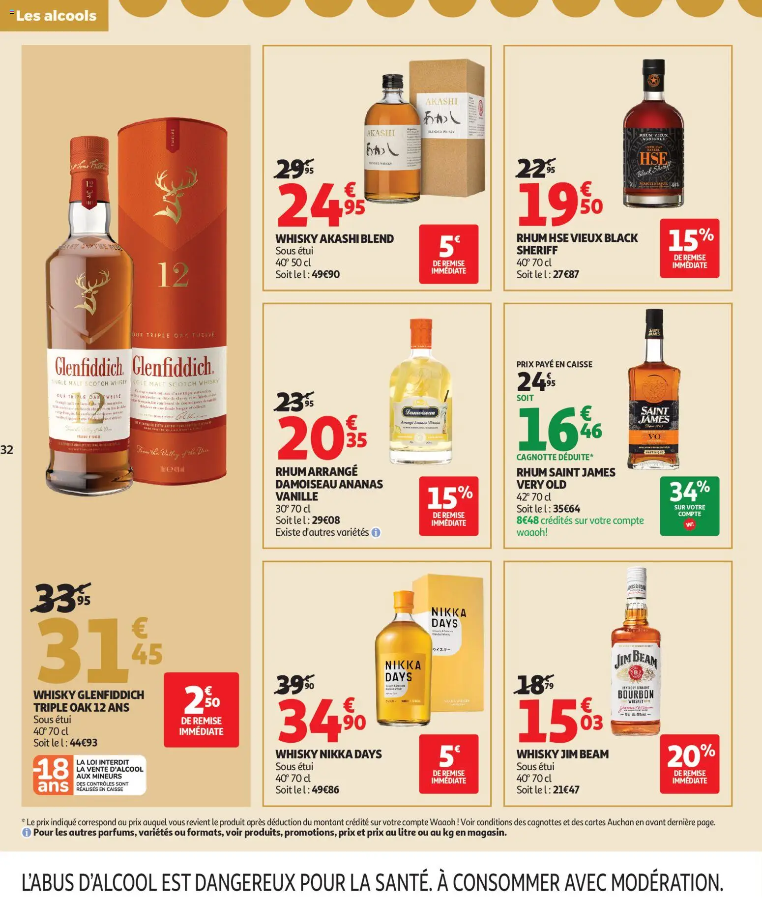 {H1} | Pagina: 32 | Producten: Bourbon, Whisky, La, Etui