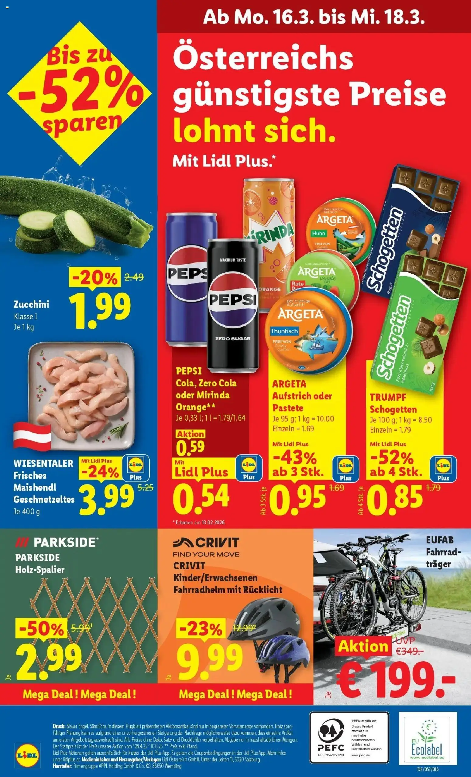 Lidl Flugblatt - Wien, Langenzersdorf, Zwettl gültig ab 12.03.2026 | Seite: 30
