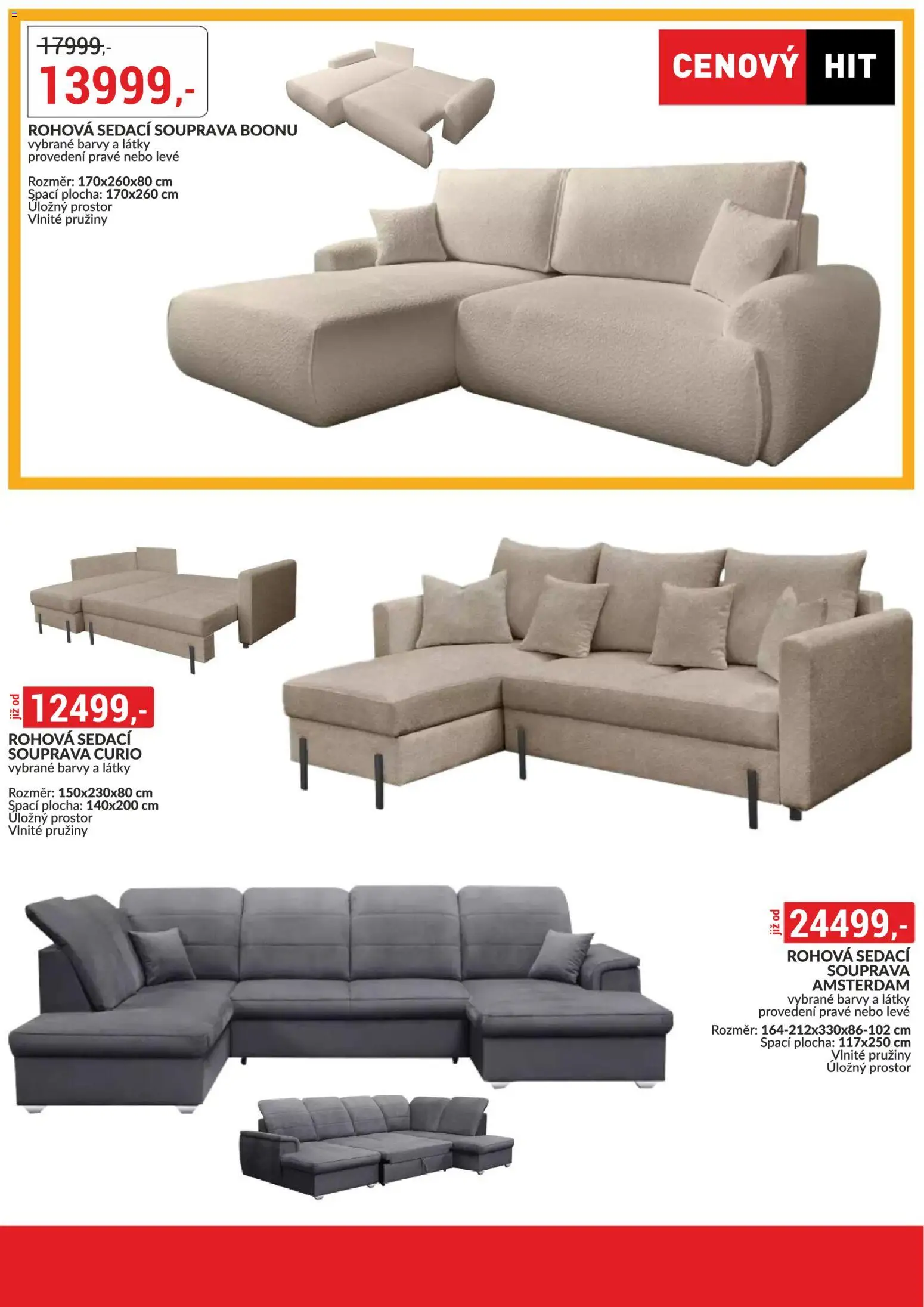 BAUMAX leták - Vaše bydlení, vaše pravidla od 01.11.2025 | Strana: 19 | Produkty: Sedací souprava, Barvy