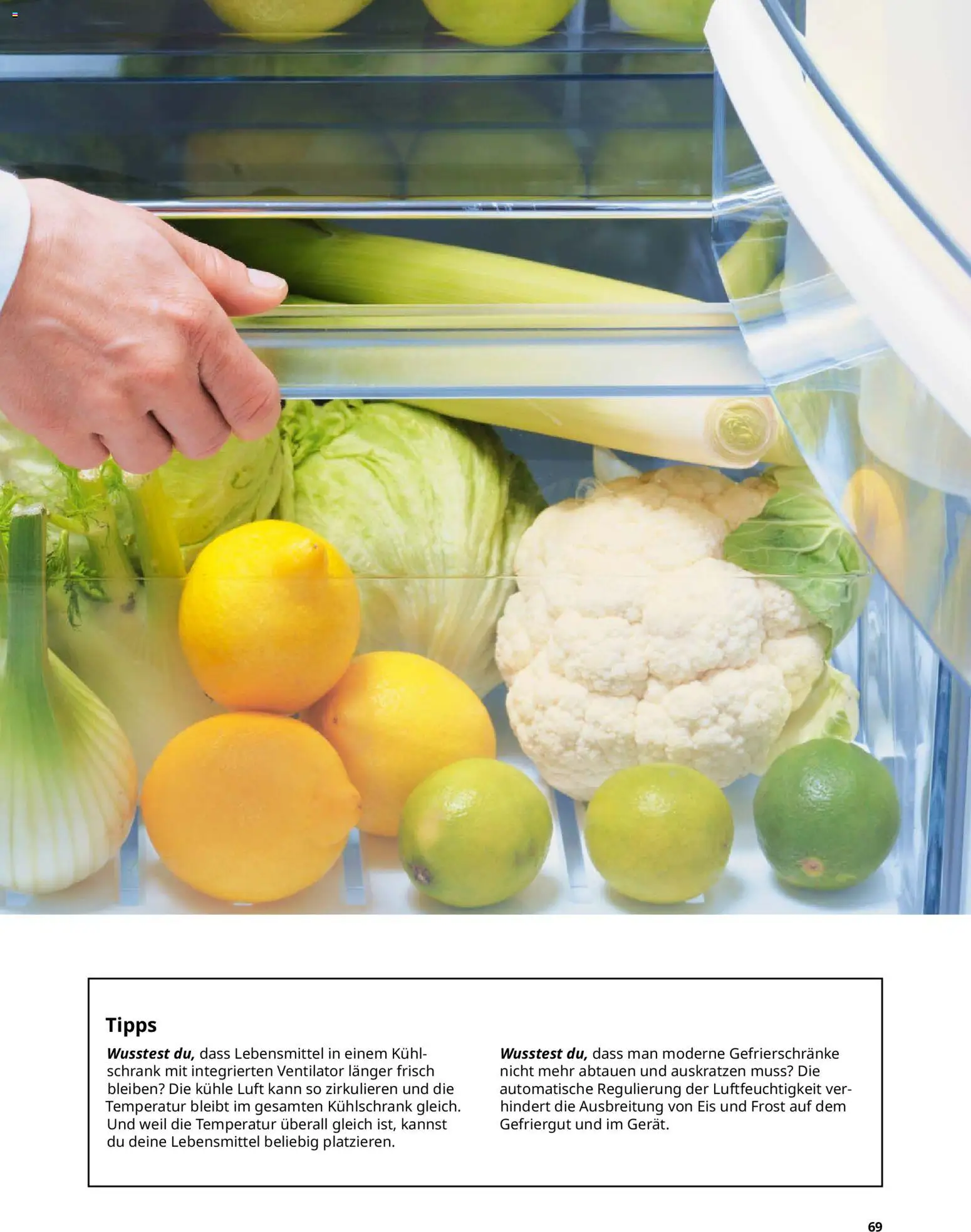 Ikea Elektrogeräte – gültig ab 02.01.2026 | Seite: 69 | Produkte: Ventilator, Schrank, Kühlschrank, Eis