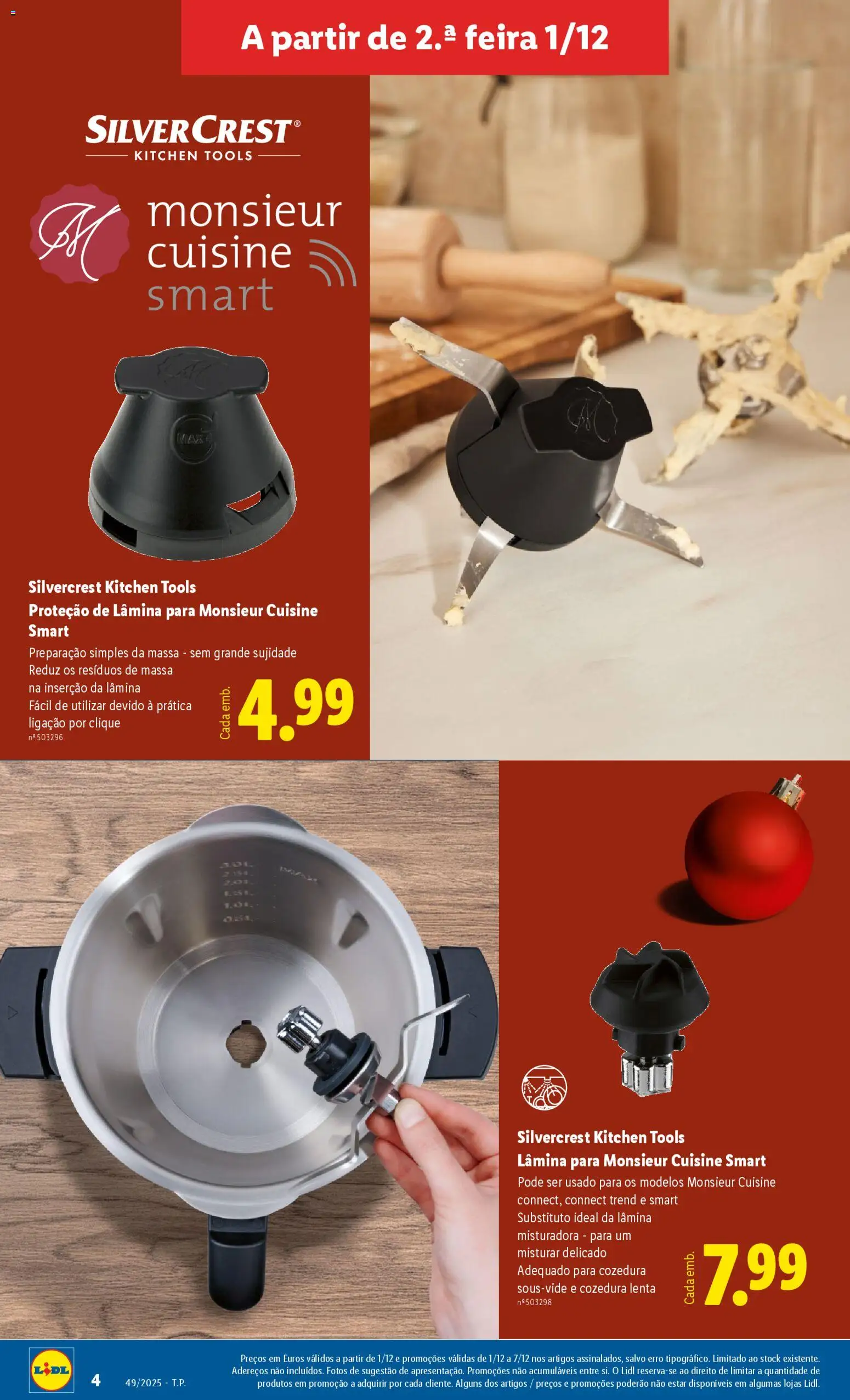 Lidl Novidades │ válido de 01.12.2025 | Página: 4 | Produtos: Massa
