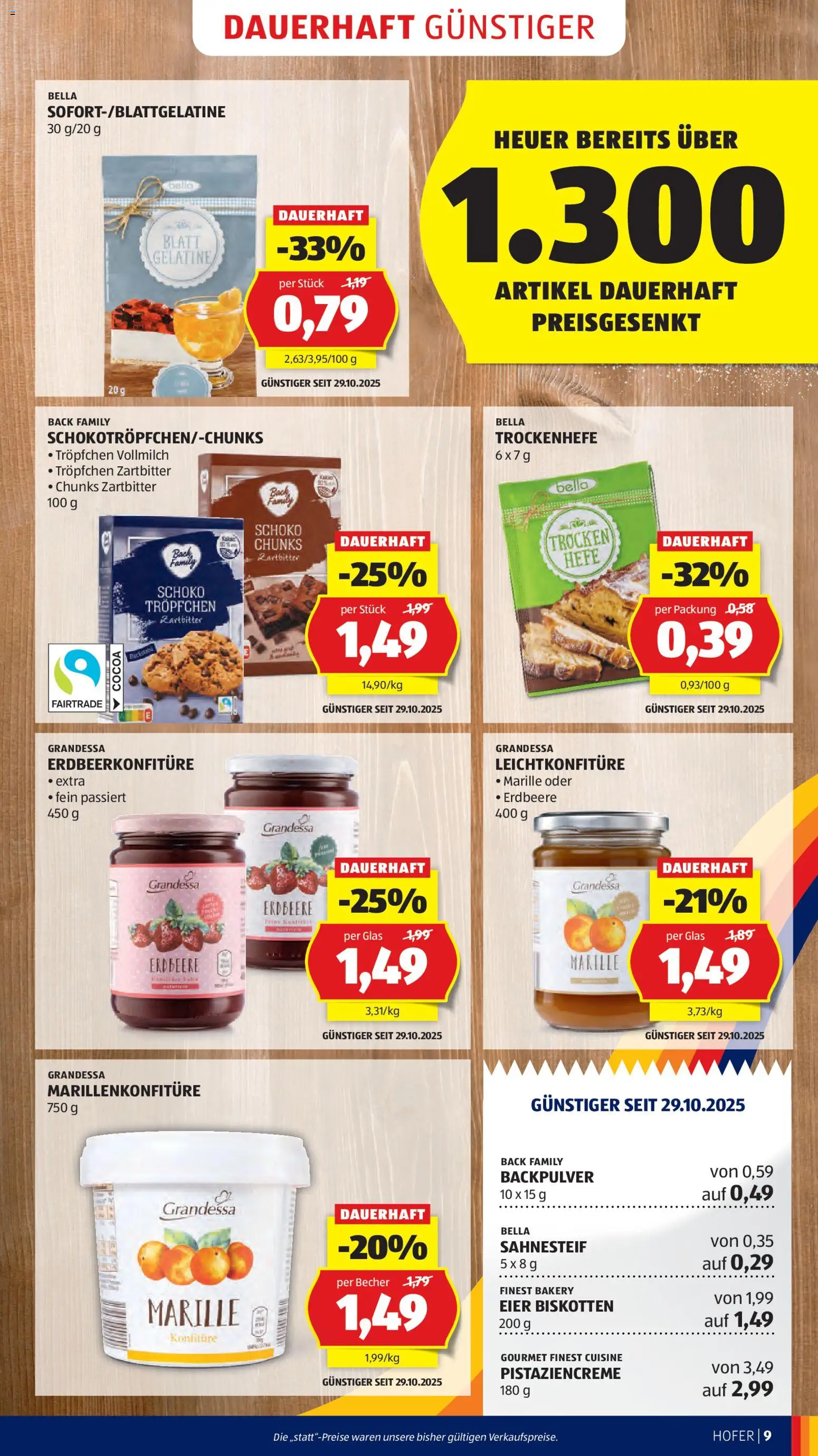 Hofer Flugblatt gültig ab 30.10.2025 | Seite: 11 | Produkte: Eier